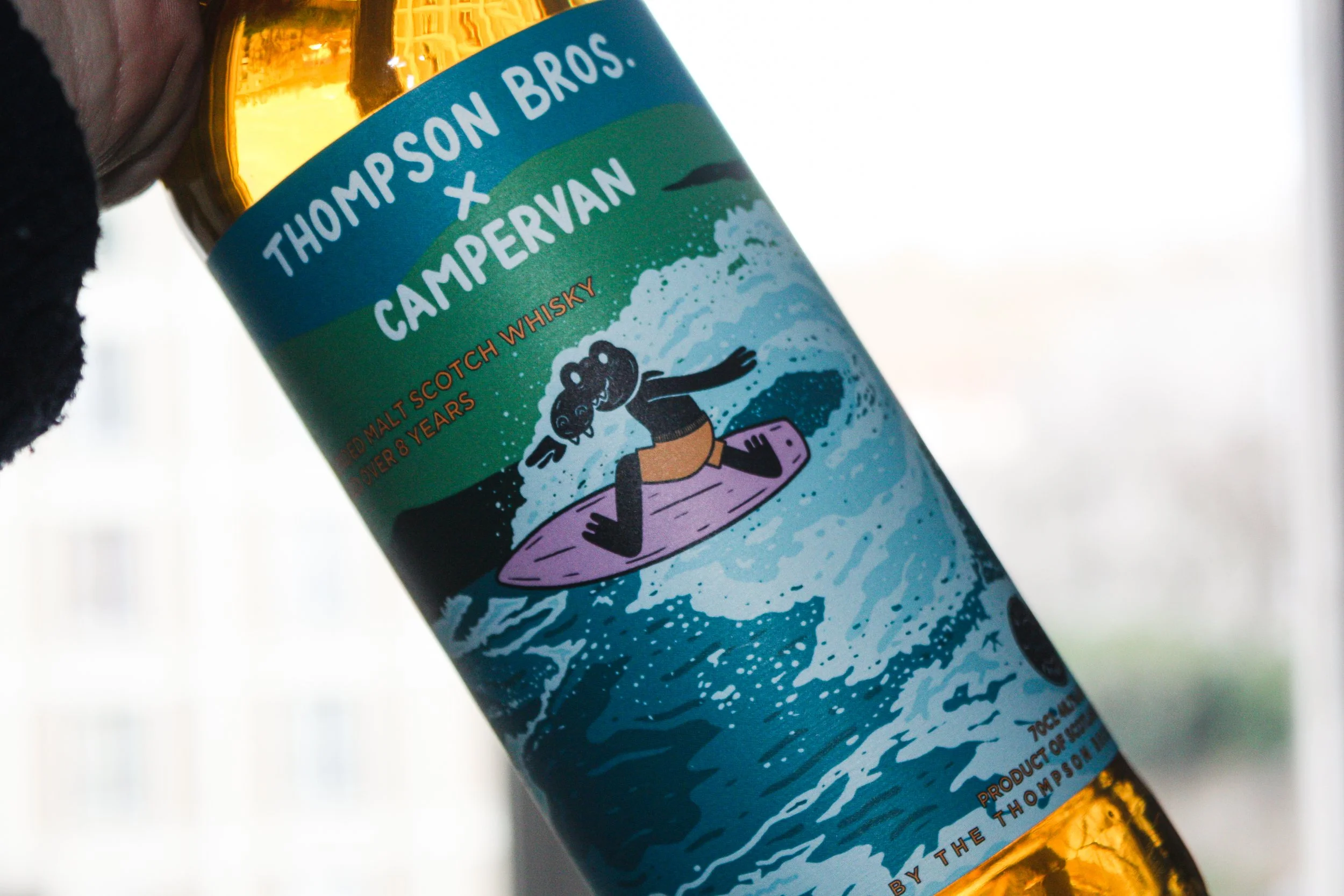 Thompson Bros. x Campervan 8年スコッチウイスキー Thompson Bros X Campervan 8yo — Dramface